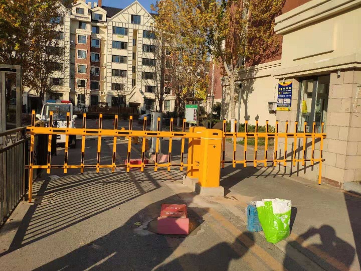 沈陽(yáng)小區(qū)停車場(chǎng)柵欄道閘更換改造