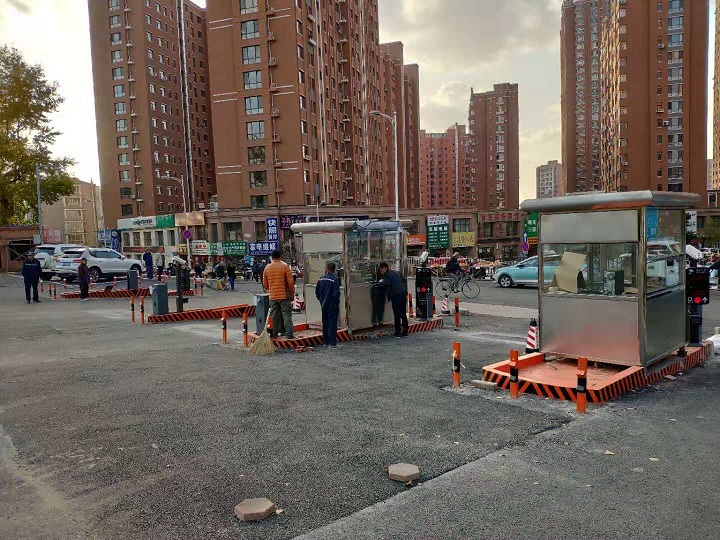 撫順醫(yī)院大型車牌識(shí)別停車場(chǎng)收費(fèi)系統(tǒng)